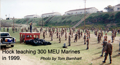 hock hochheim teaching marines knife combat stick combat