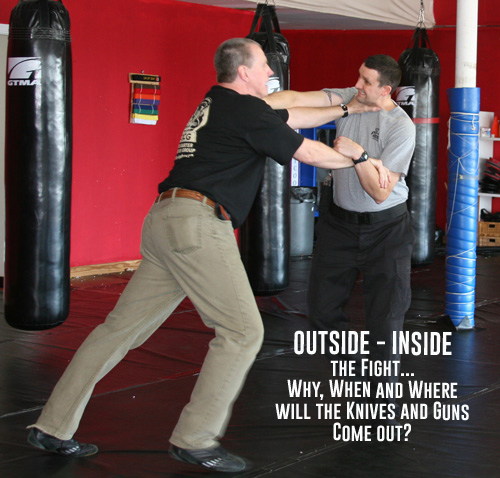 Fighting on the inside vs fighting on the outside