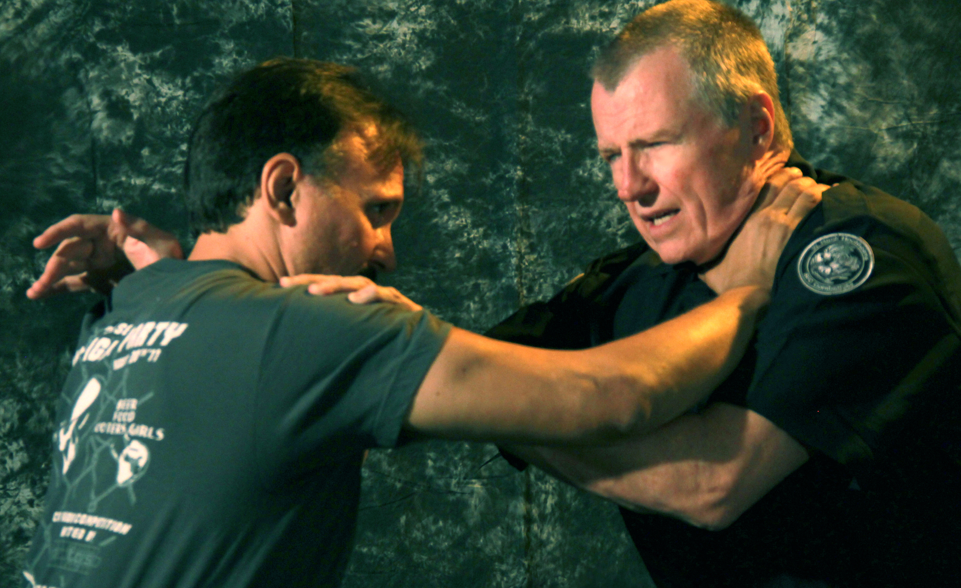 RESPECTING THE HEAD SHOT IN STICK SPARRING - Force Necessary: Hock's Hand,  Stick, Knife and Gun Combatives